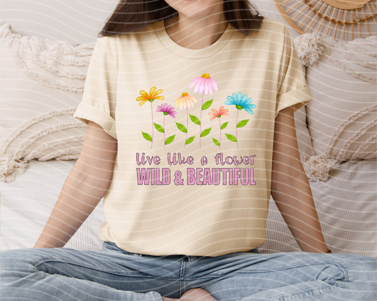Live Like a Flower Graphic Tee product image 1