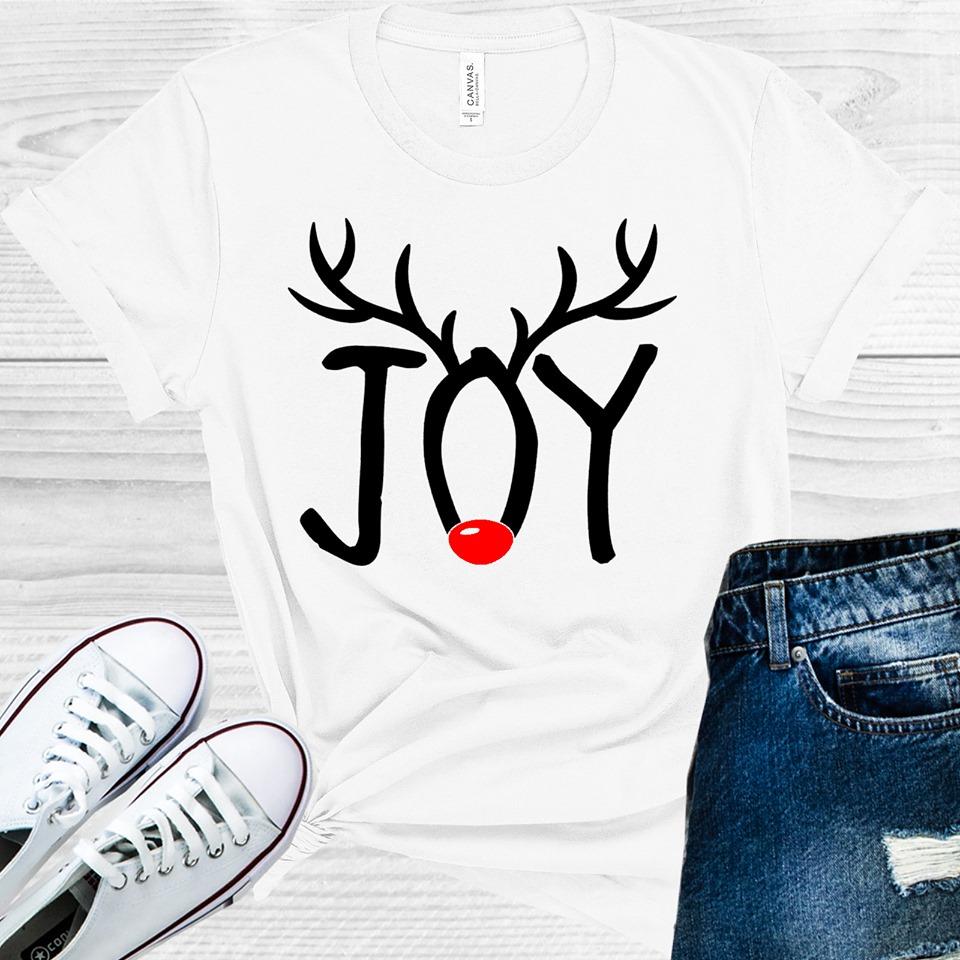 Joy Reindeer Graphic Tee product image 1