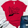 Salty Hair Don't Care Graphic Tee product image 1