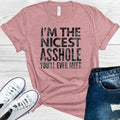 I'm the Nicest A**hole You'll Ever Meet Graphic Tee product image 1