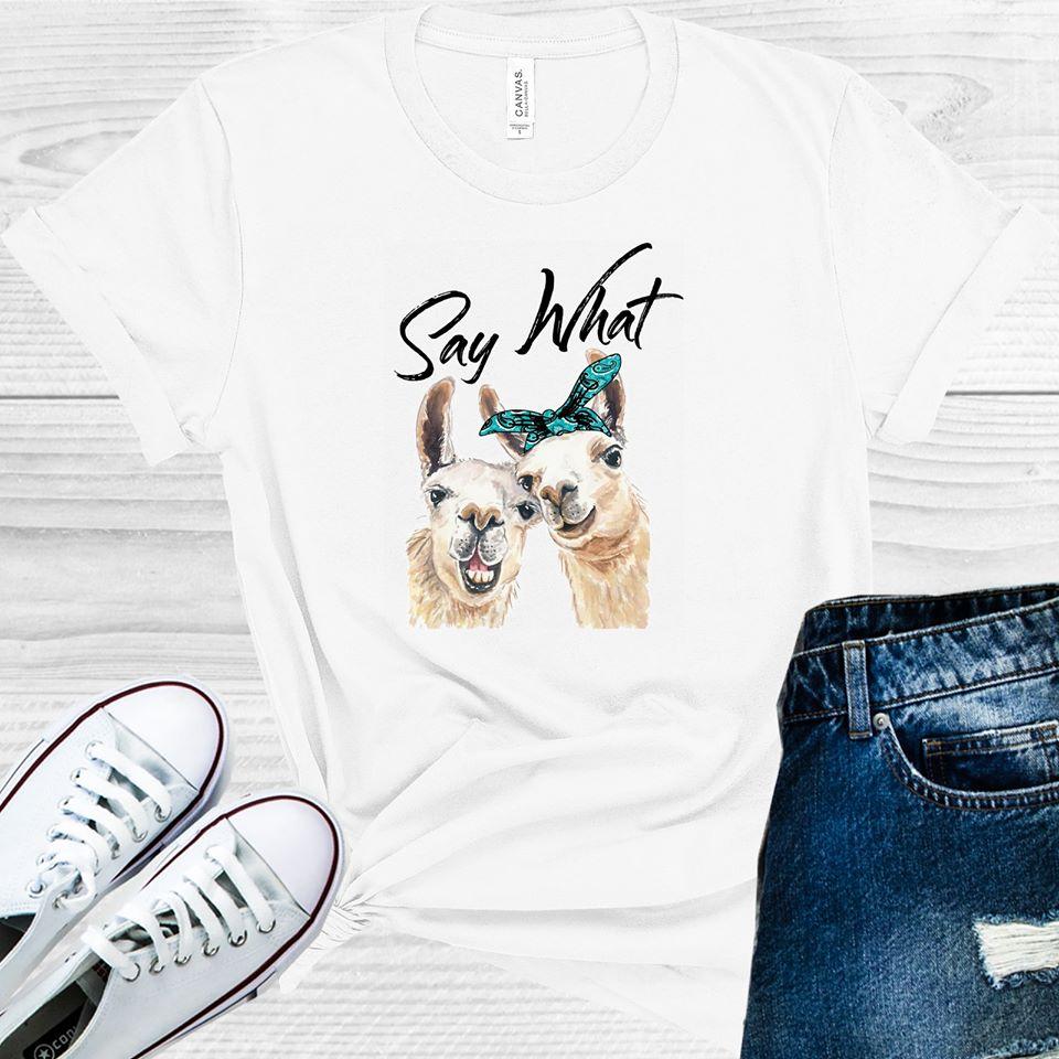 Say What Graphic Tee product image 1