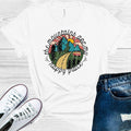 The Mountains are My Happy Place Graphic Tee product image 1