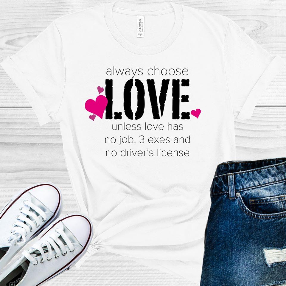 Always Choose Love Graphic Tee product image 1