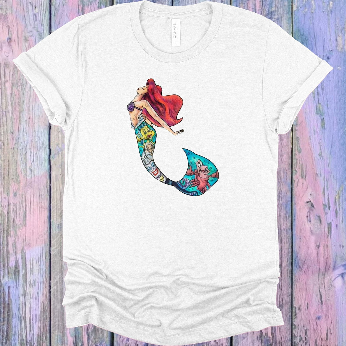 Ariel Collage Graphic Tee product image 2