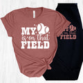 My Heart is on That Field Graphic Tee product image 1