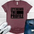 Criminal Minds Let's Deliver the Profile Graphic Tee product image 1