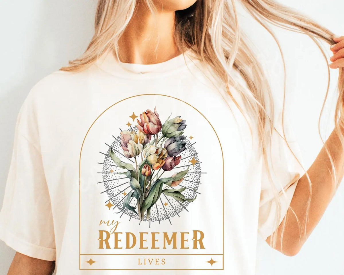 My Redeemer Lives Graphic Tee product image 1