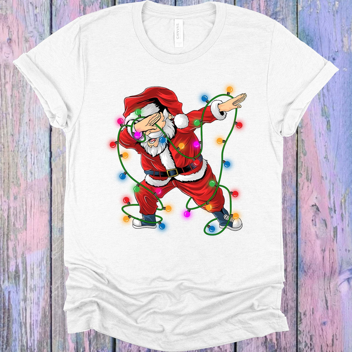 Dabbing Santa Graphic Tee product image 1