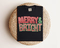 Merry & Bright Faux Glitter Graphic Tee product image 1