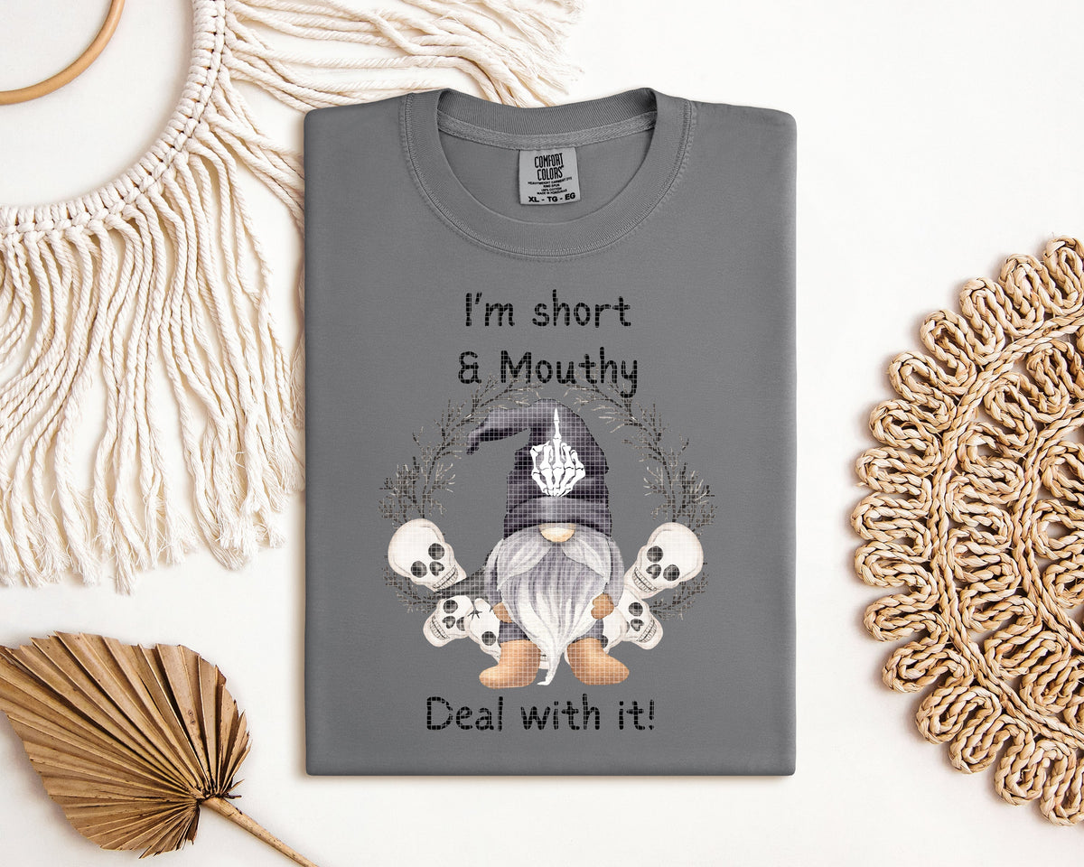 I'm Short & Mouthy Graphic Tee product image 1