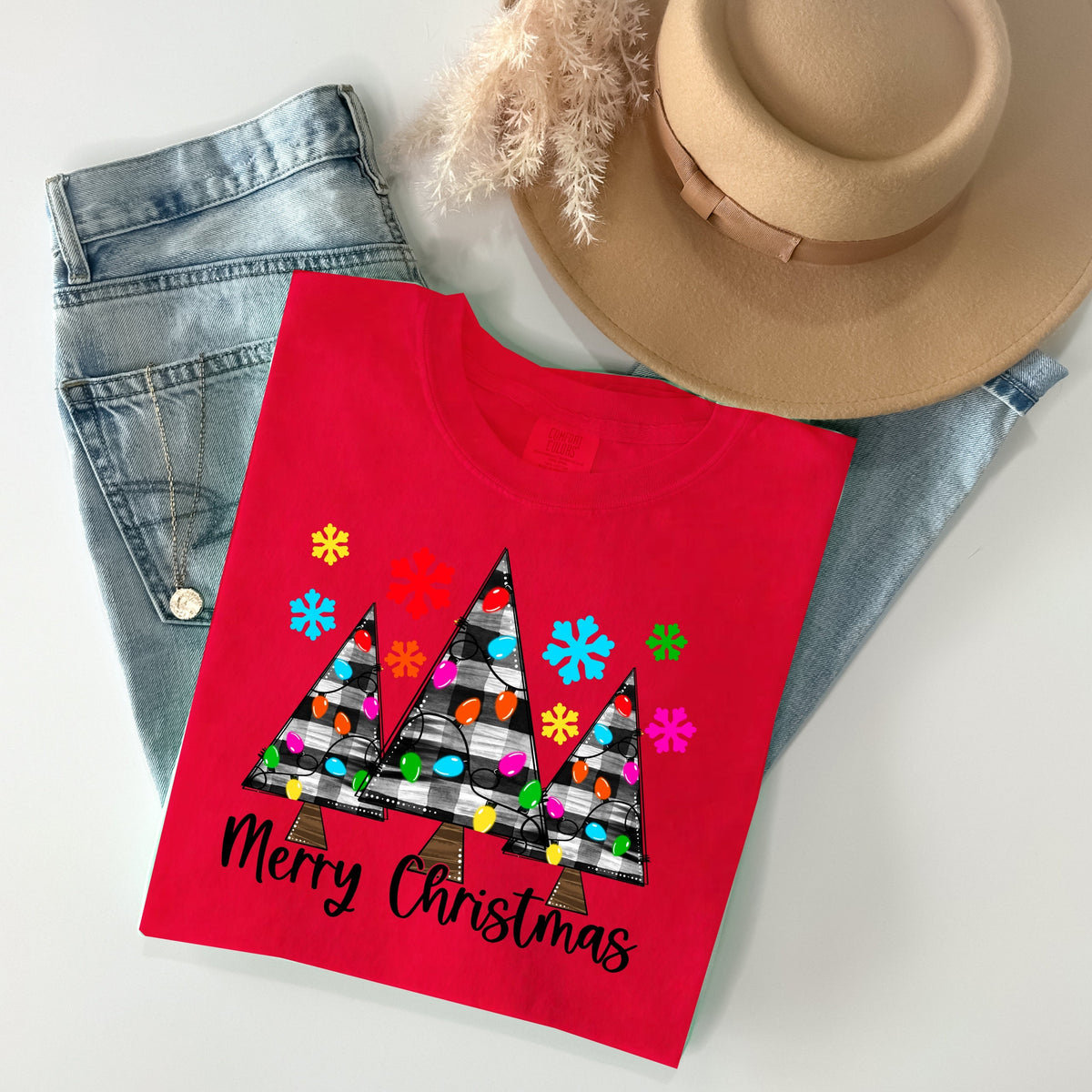 Merry Christmas Graphic Tee product image 1