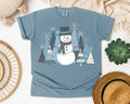 Blue Snowman Graphic Tee product image 1