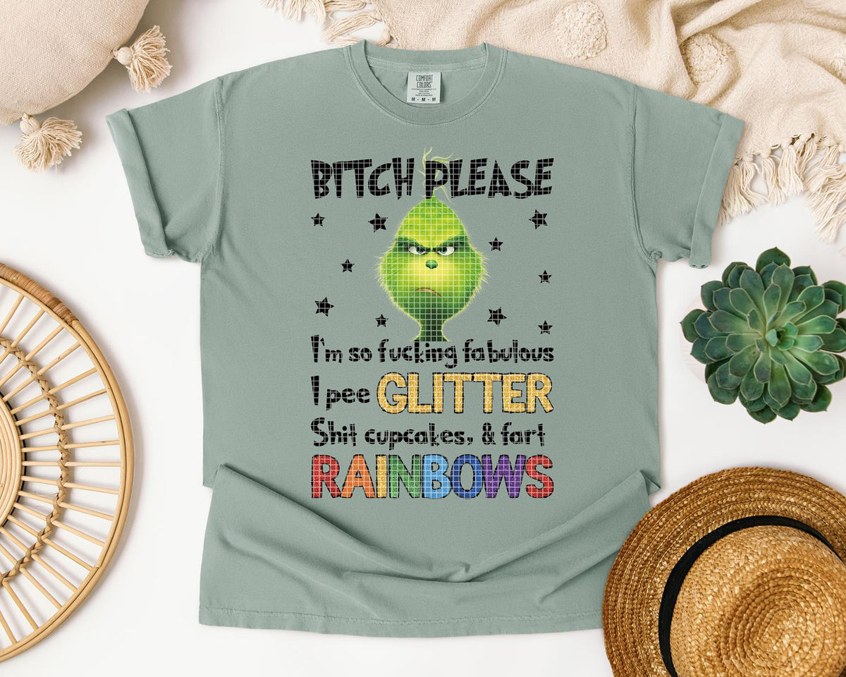 I Pee Glitter Graphic Tee product image 1
