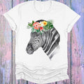 Floral Zebra Graphic Tee product image 1