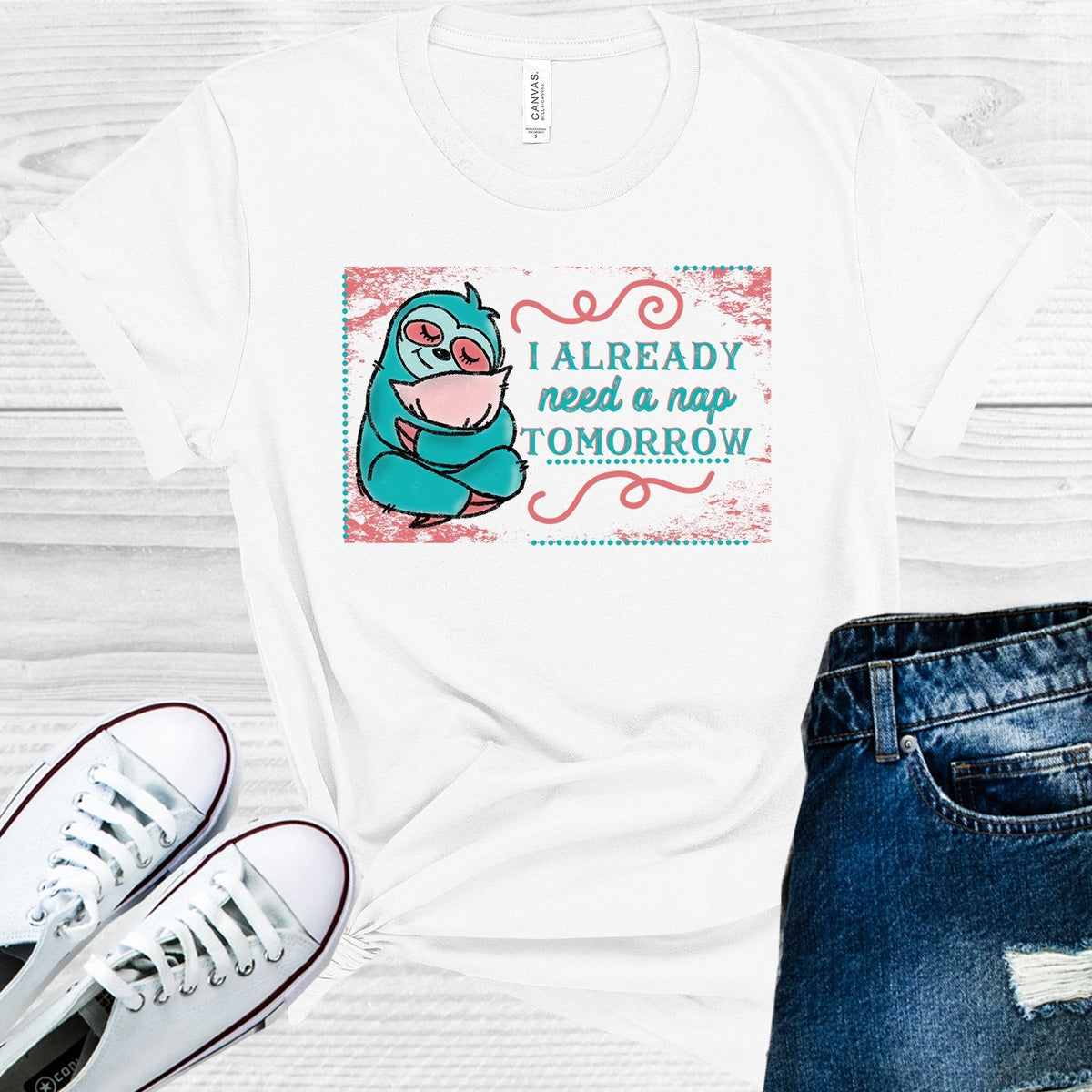 I Already Need a Nap Tomorrow Graphic Tee product image 1