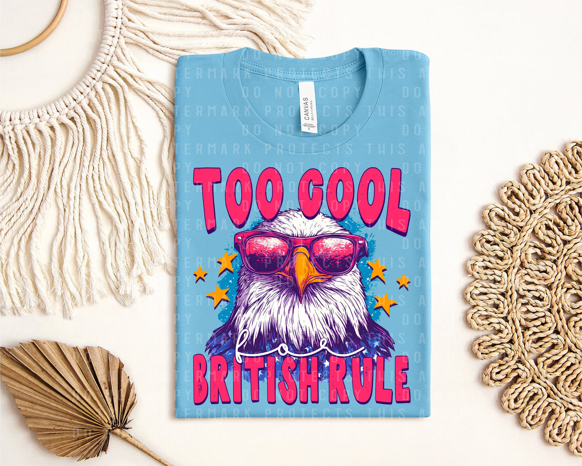 Too Cool for British Rule Graphic Tee product image 1