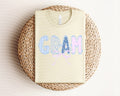 Pastel Floral Doodle Name Graphic Tee product image 1