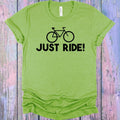 Just Ride Graphic Tee product image 1