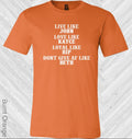Live Love Loyal Don't Give AF Graphic Tee product image 1