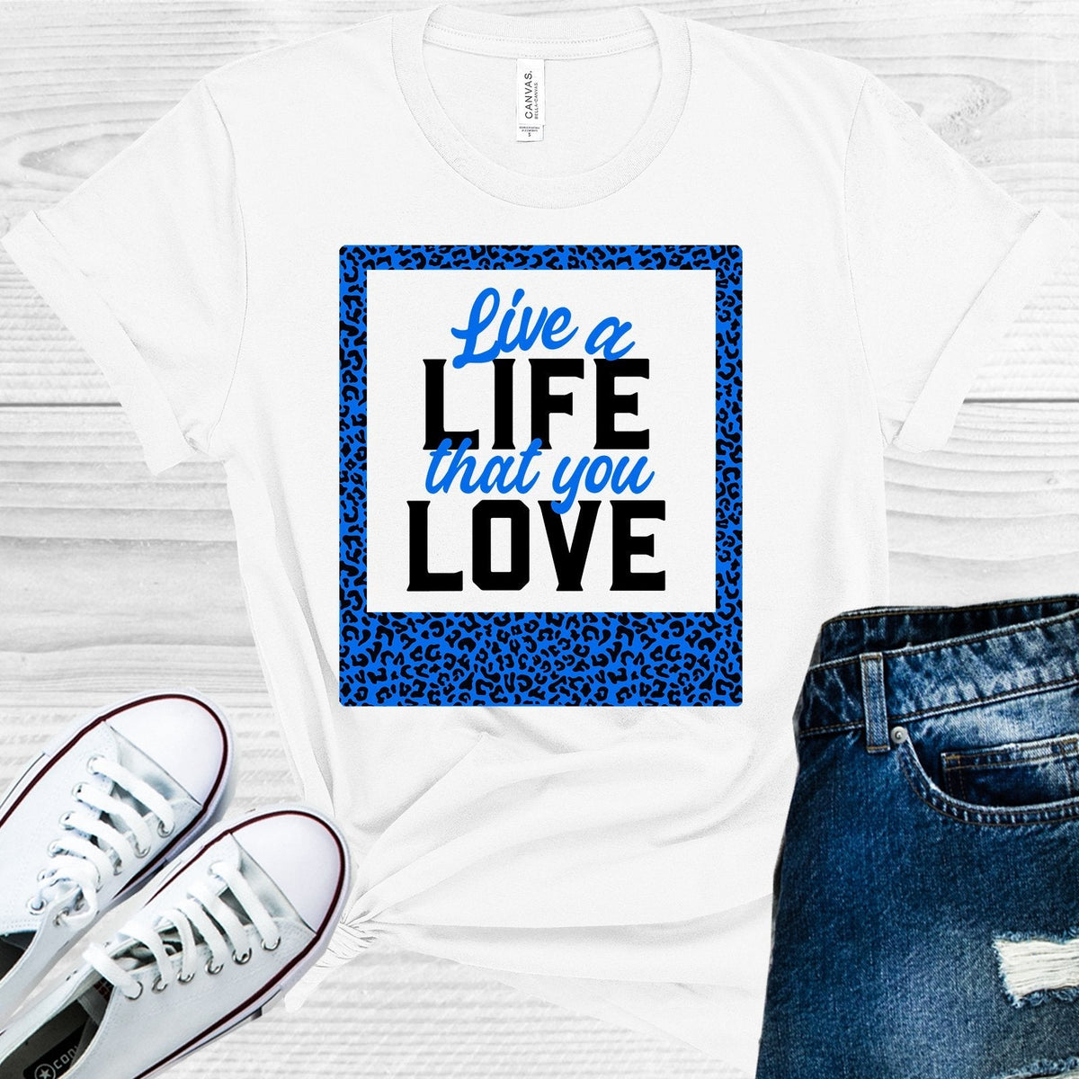 Live a Life That You Love Graphic Tee product image 1
