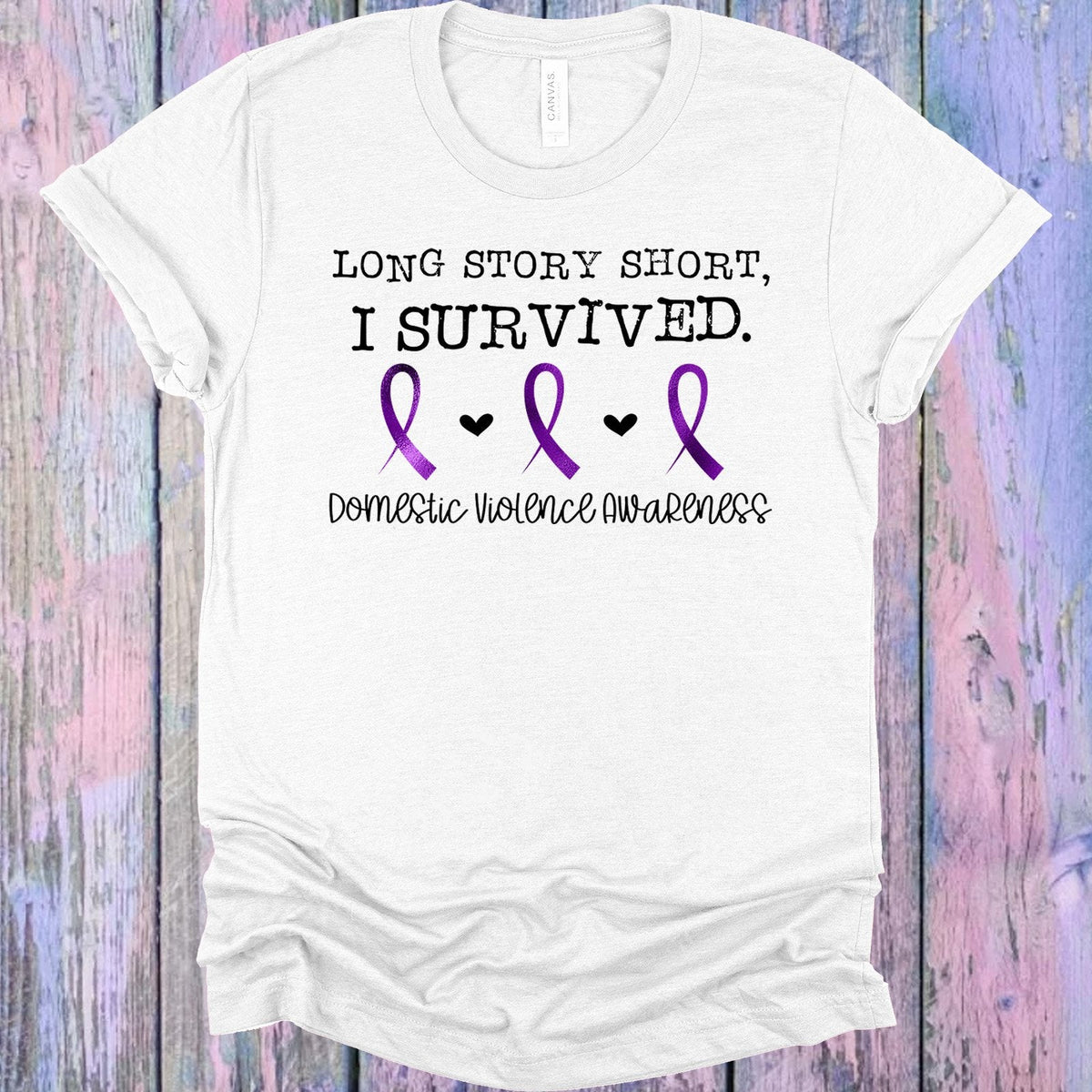 Long Story Short I Survived Graphic Tee product image 1