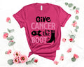 Give Cancer the Boot Graphic Tee product image 1