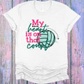 My Heart is on That Court Graphic Tee product image 1