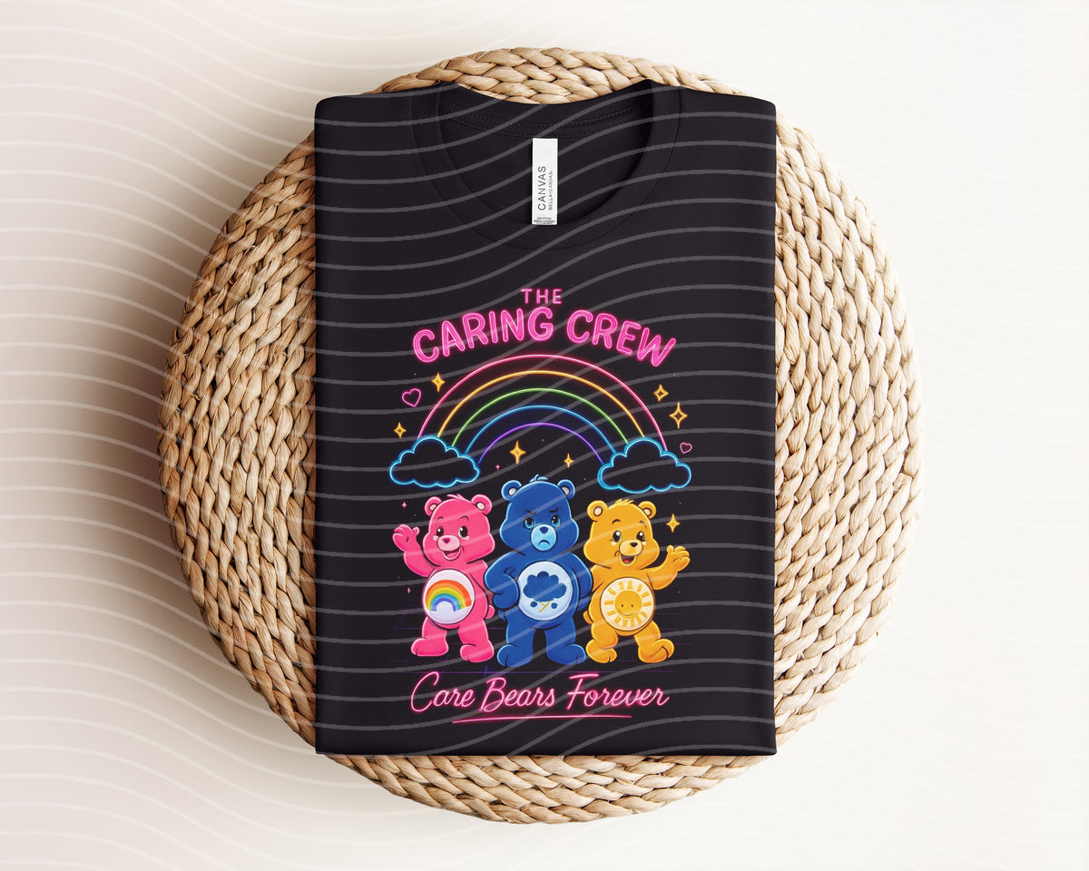 The Caring Crew Neon Graphic Tee product image 1