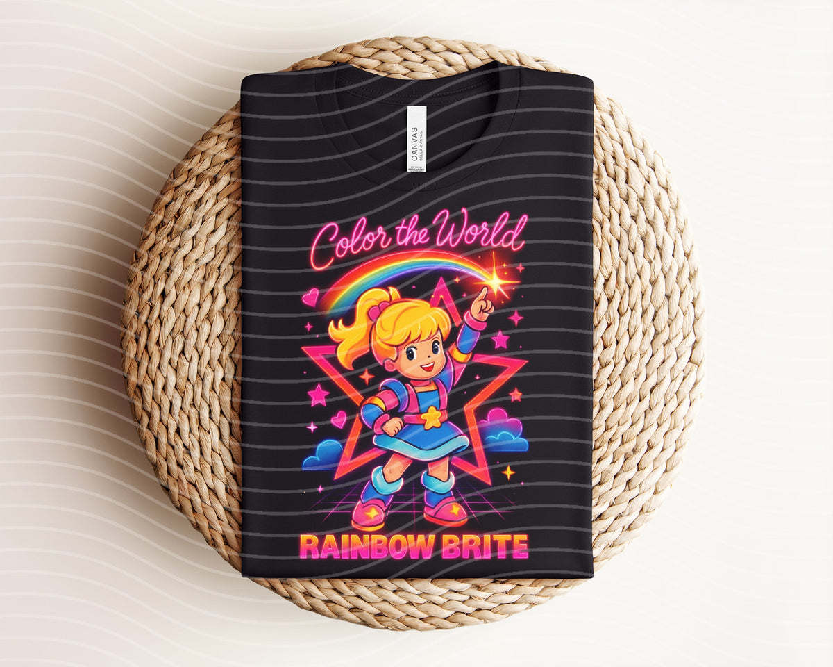 Color the World Neon Graphic Tee product image 1