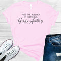 Pass the Kleenex I'm Watching Grey's Anatomy Graphic Tee product image 1