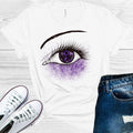 Purple Ribbon Awareness Eye Graphic Tee product image 1