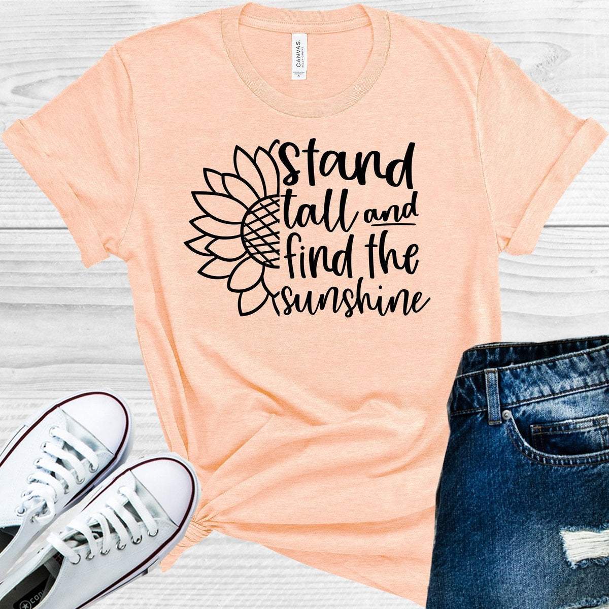 Stand Tall and Find the Sunshine Graphic Tee product image 1