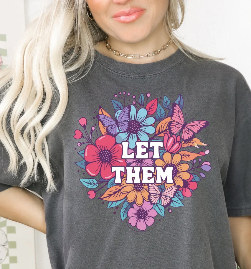 Let Them Graphic Tee product image 1