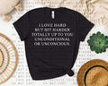 I Love Hard But Hit Harder Graphic Tee product image 1