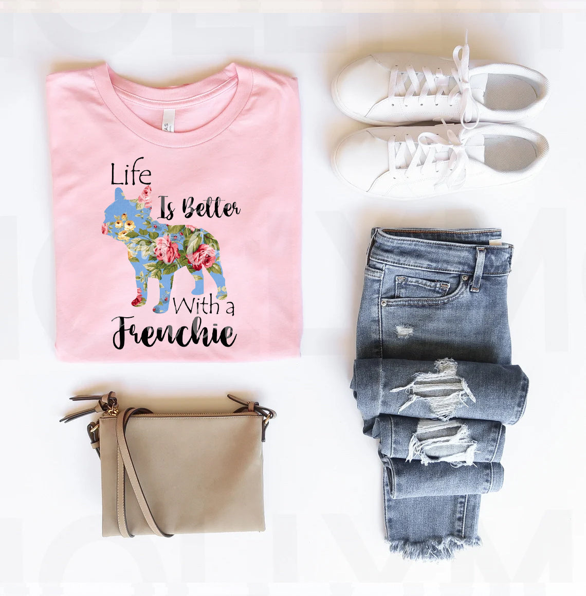 Life is Better With a Frenchie Graphic Tee product image 1