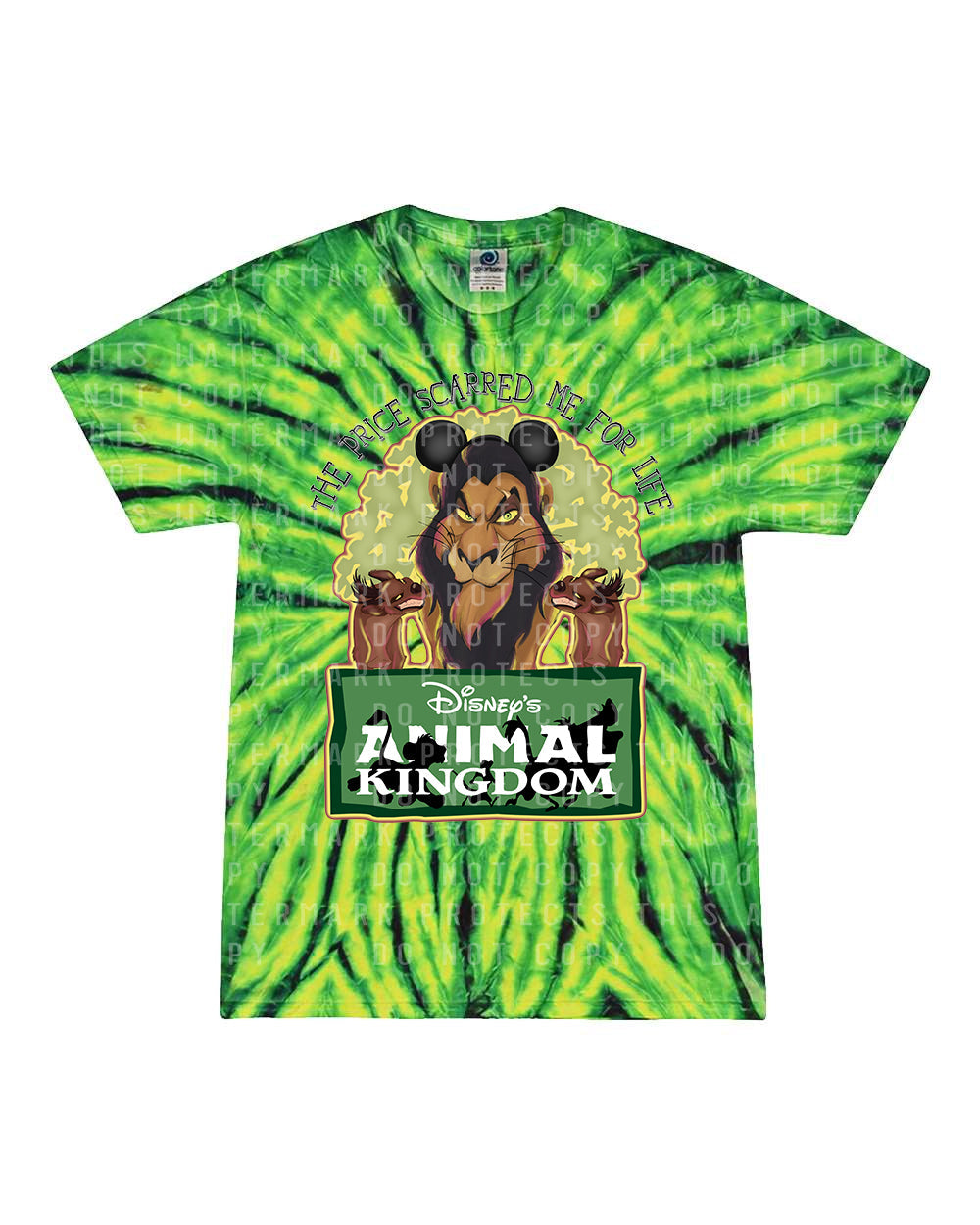 The Price Scarred Me for Life Graphic Tee product image 1