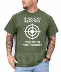 If You Can Read This You're in Fart Range Graphic Tee product image 1