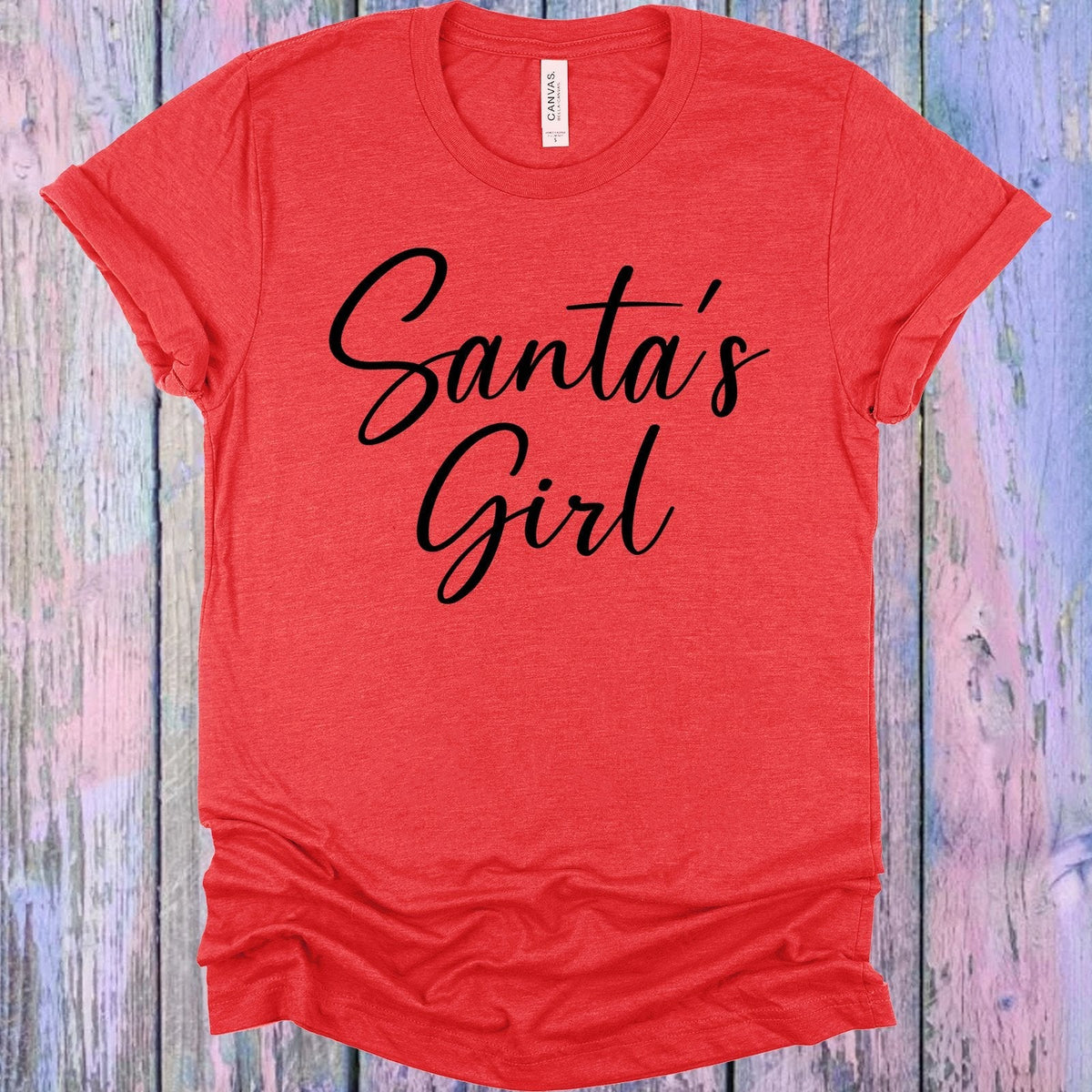 Santa's Girl Graphic Tee product image 1