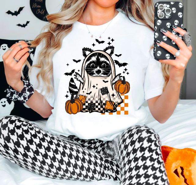 Scary Racoon Graphic Tee product image 1