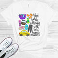She Works Willingly with Her Hands - SAHM Graphic Tee product image 1