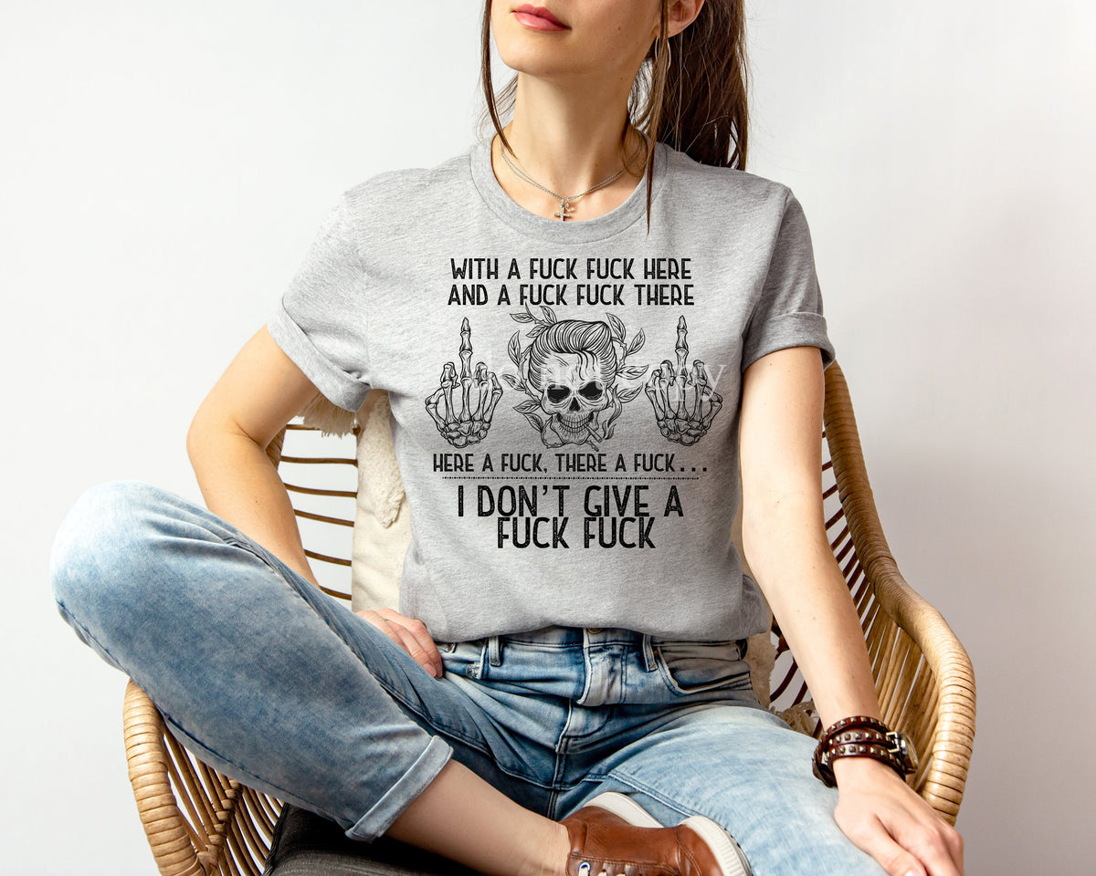 I Don't Give a F*** Graphic Tee product image 1