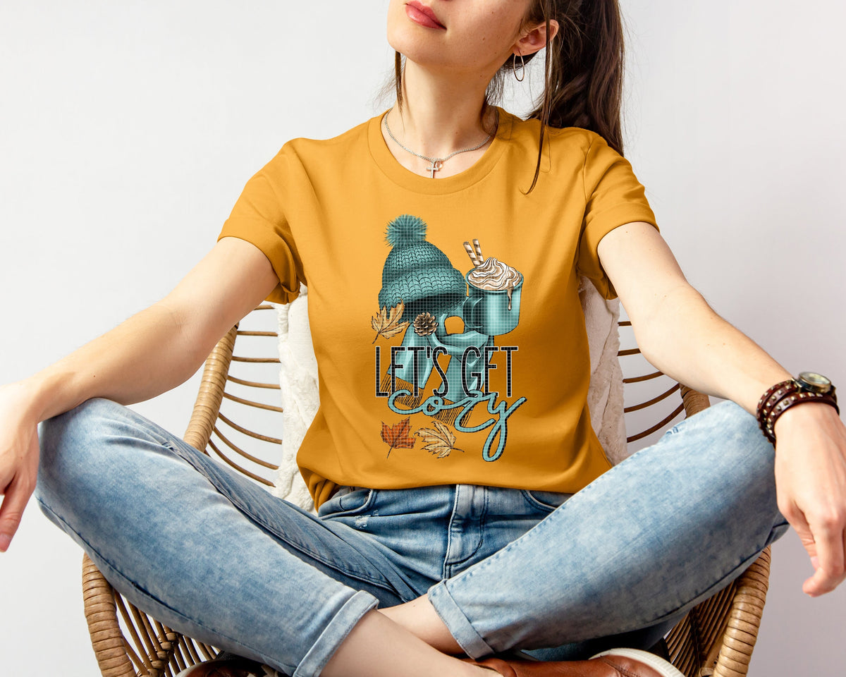 Let's Get Cozy Graphic Tee product image 1