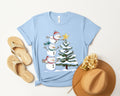 Stacked Snowmen Graphic Tee product image 1