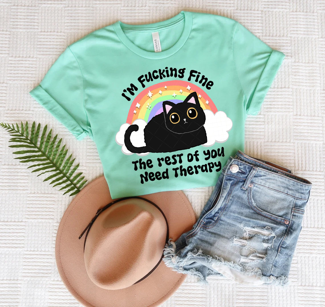 The Rest of You Need Therapy Graphic Tee product image 1