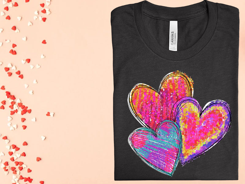 Bright Hearts Graphic Tee product image 1