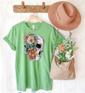 Floral Skull Graphic Tee product image 1