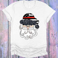 Thin Red Line Santa Graphic Tee product image 1