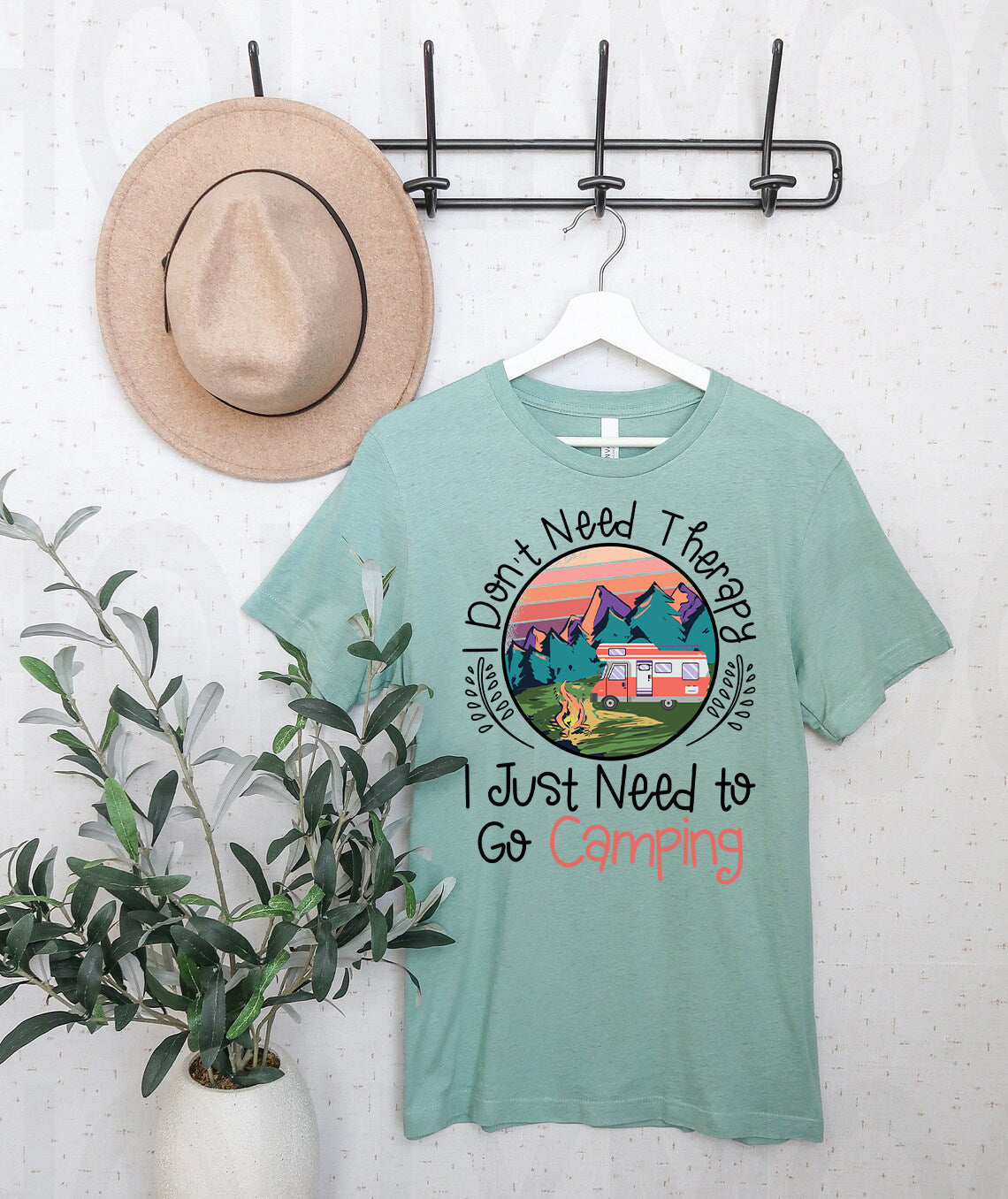I Don't Need Therapy I Just to Go Camping Graphic Tee product image 1