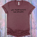 Will Trade Racists for Refugees Graphic Tee product image 1