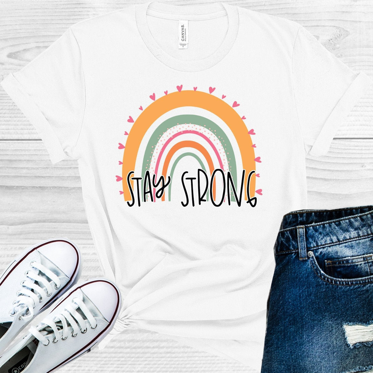Stay Strong Graphic Tee product image 1